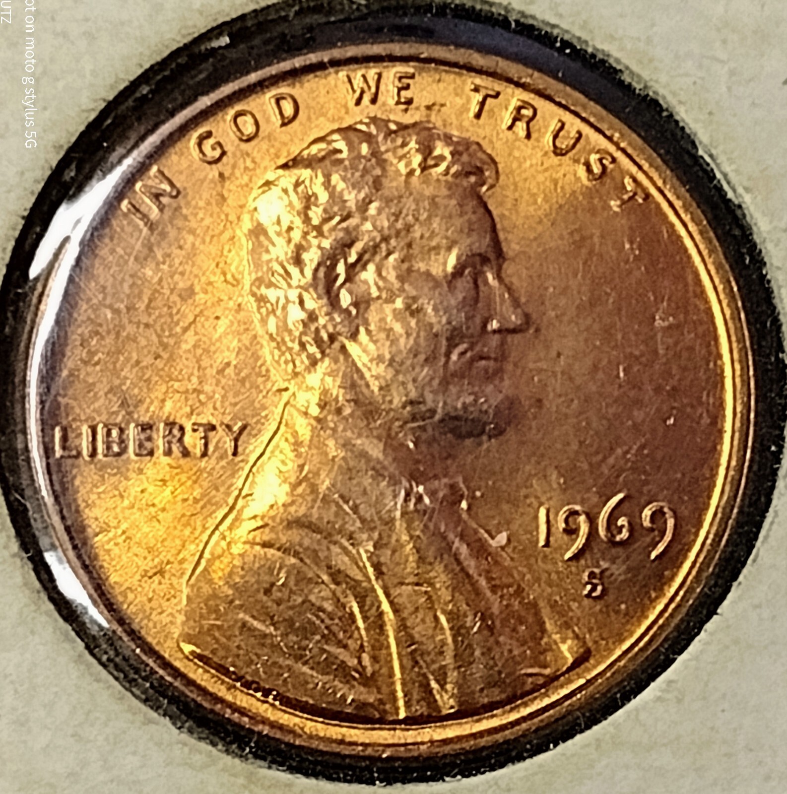 RARE!  1969-S  Lincoln Memorial Penny Small Cent DDO Error