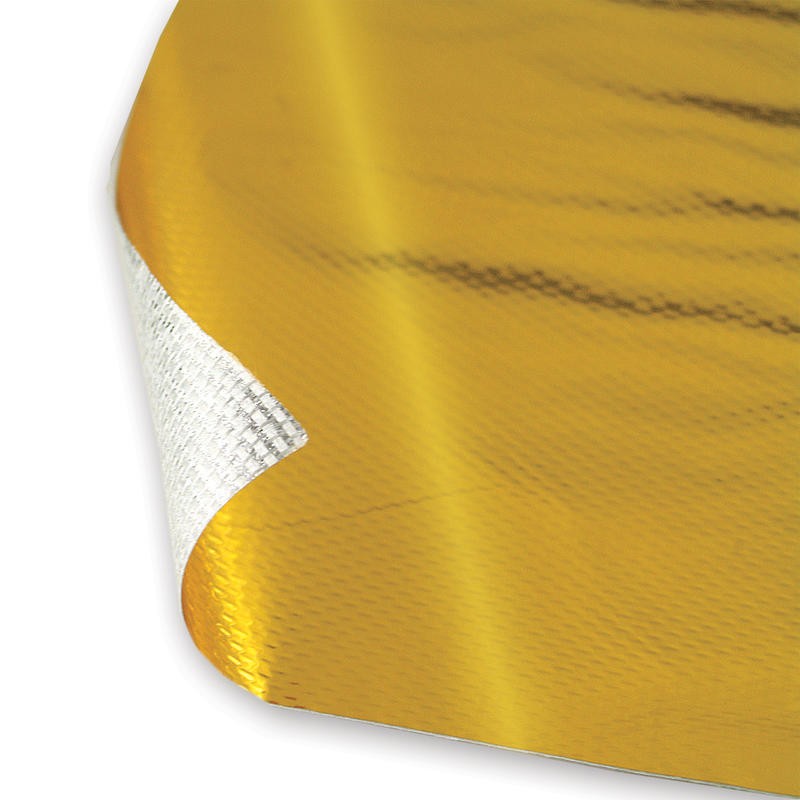 DEI Heat Reflective Tape 10392; Reflect-A-GOLD Gold 12 in. x 24 in. 800 deg F