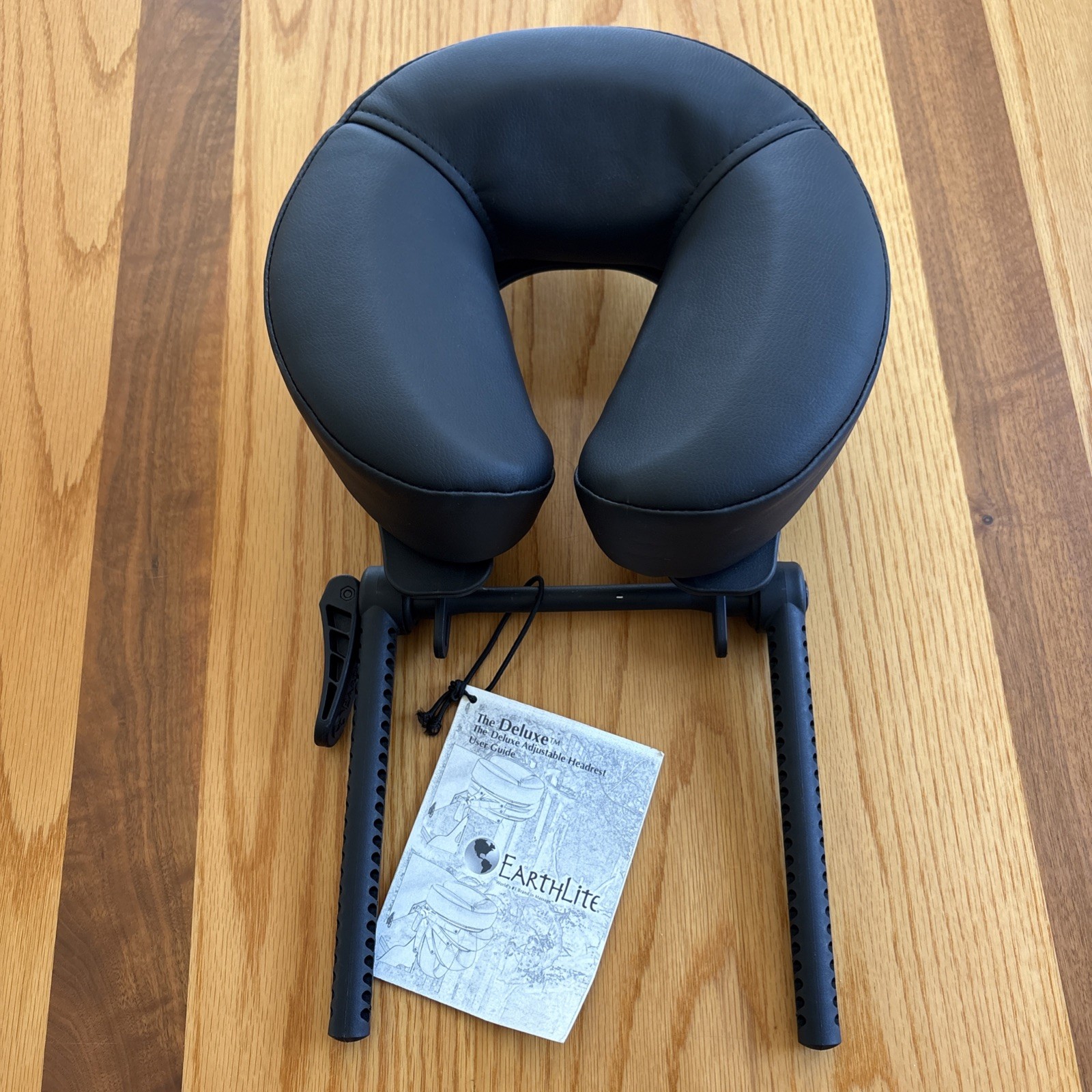 EarthLite Deluxe Adjustable Face Cradle Headrest (Black) Excellent condition