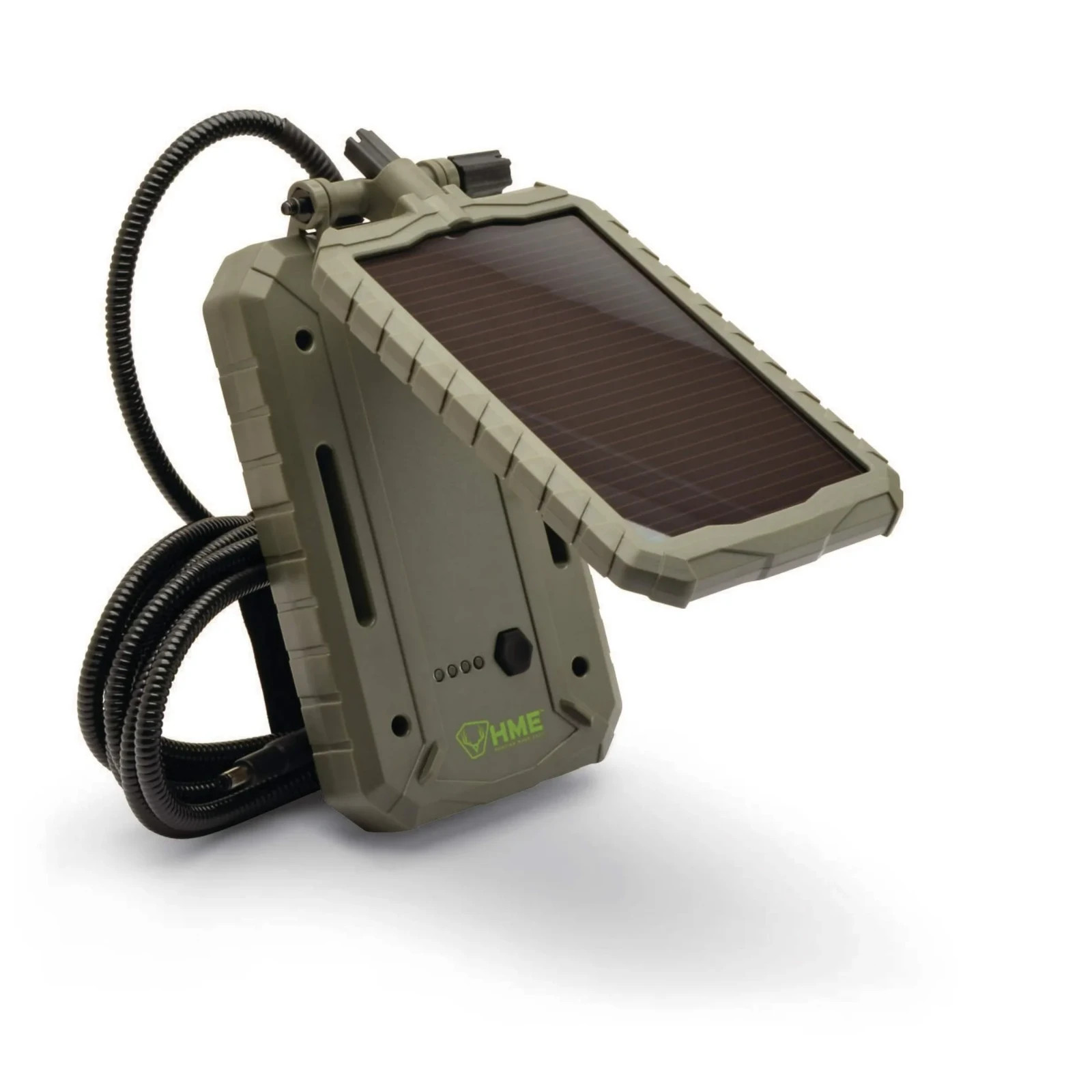 HME SOL-PACK 12V Solar Charger & Battery 1000MAH Li-io Model # HME-SOLP-V4 New!