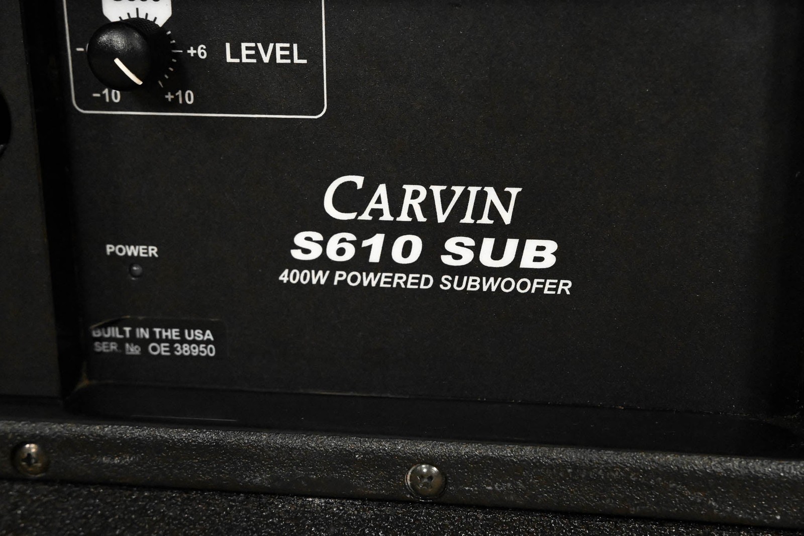Carvin S610 Powered Subwoofer CG01P1W