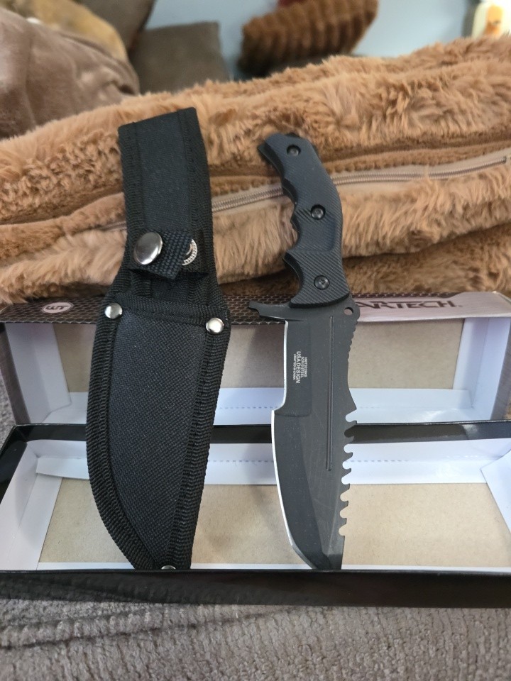 wartech fixed blade knife