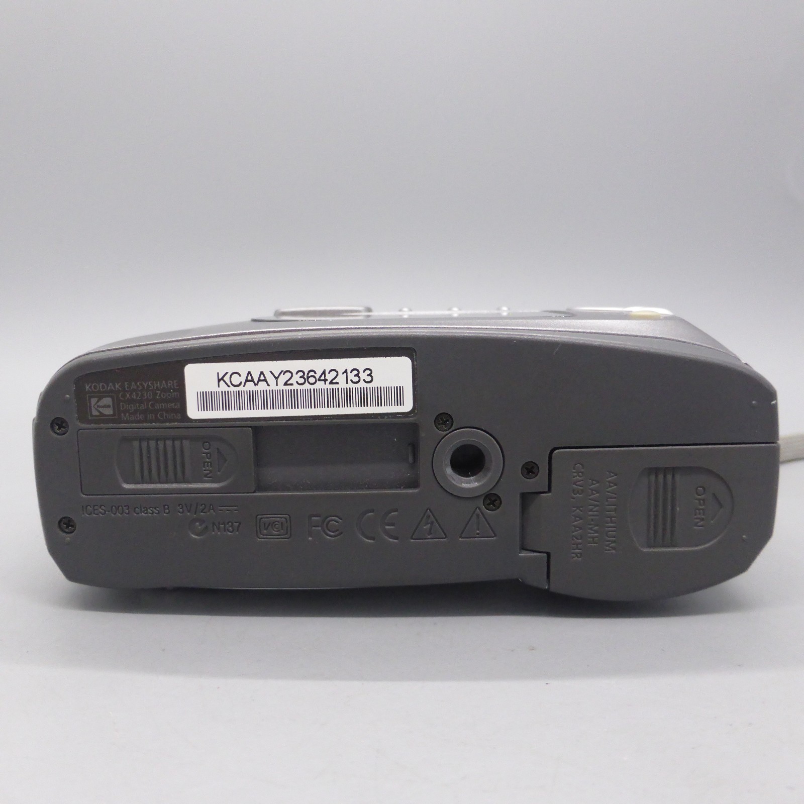 Kodak Digital Camera EasyShare CX4230 2.0MP Silver Tested