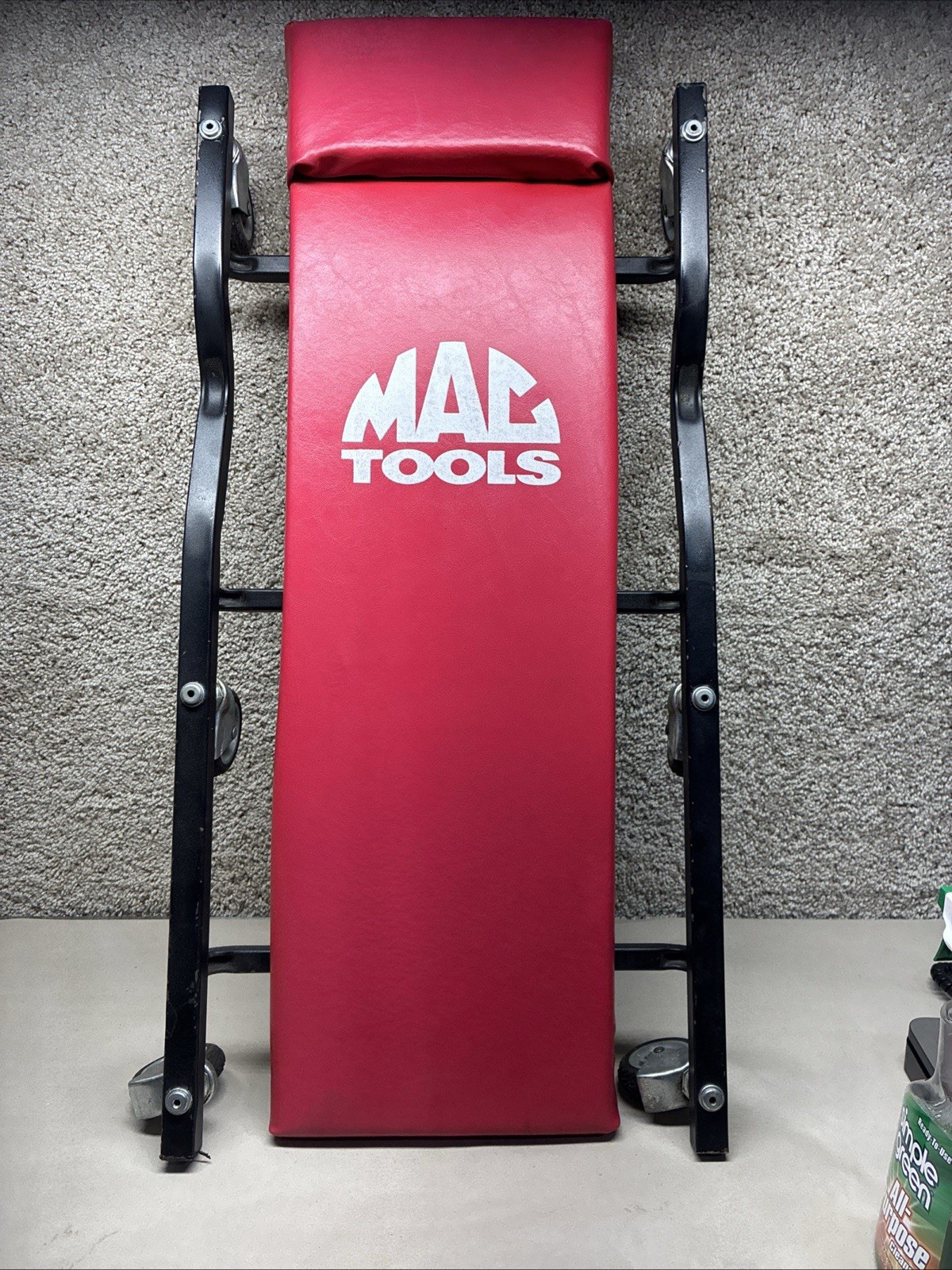 Vintage Mac Tools Heavy-Duty Mechanics Creeper 6 Wheels