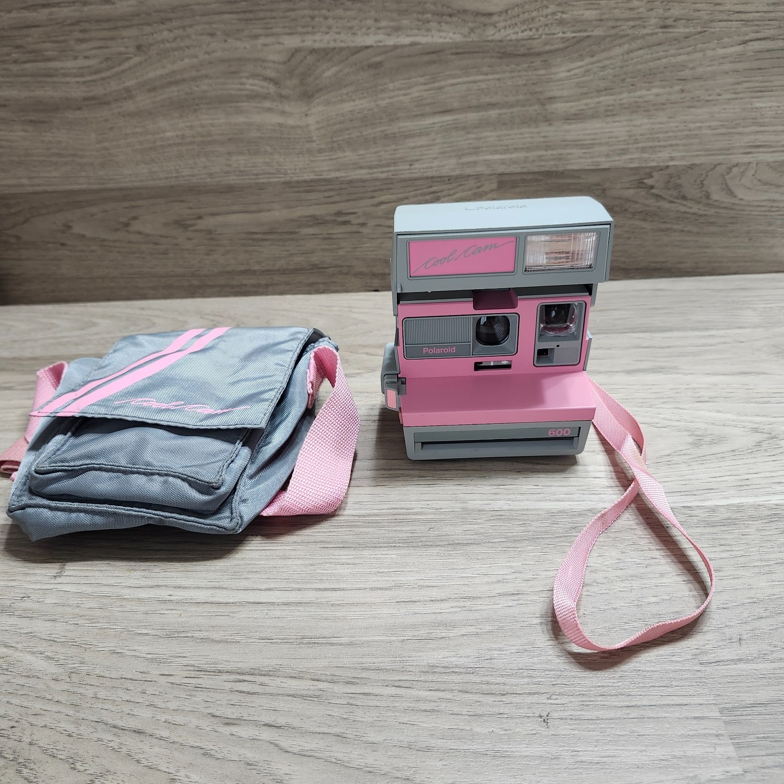 Polaroid Cool Cam 600 Instant Camera Pink/Gray