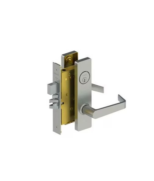 Commercial Mortise Lock  "Hagar" 3850 ESC US26D WTN FULL6 SCC KD  STK#102920