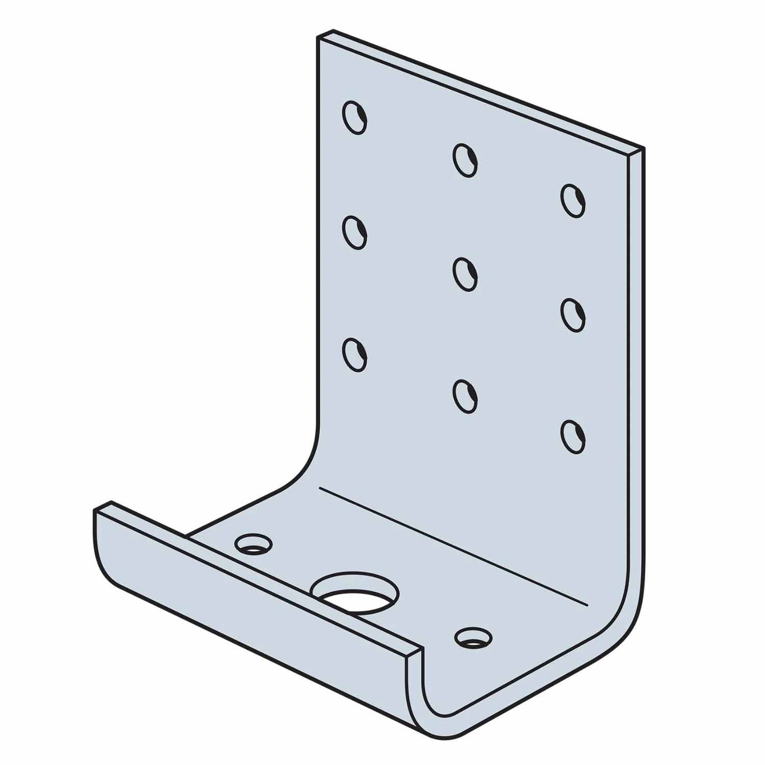 Simpson Anchors RCKW3S-R10 Rigid Kneewall Connector Stiffener 3in Framing (10)
