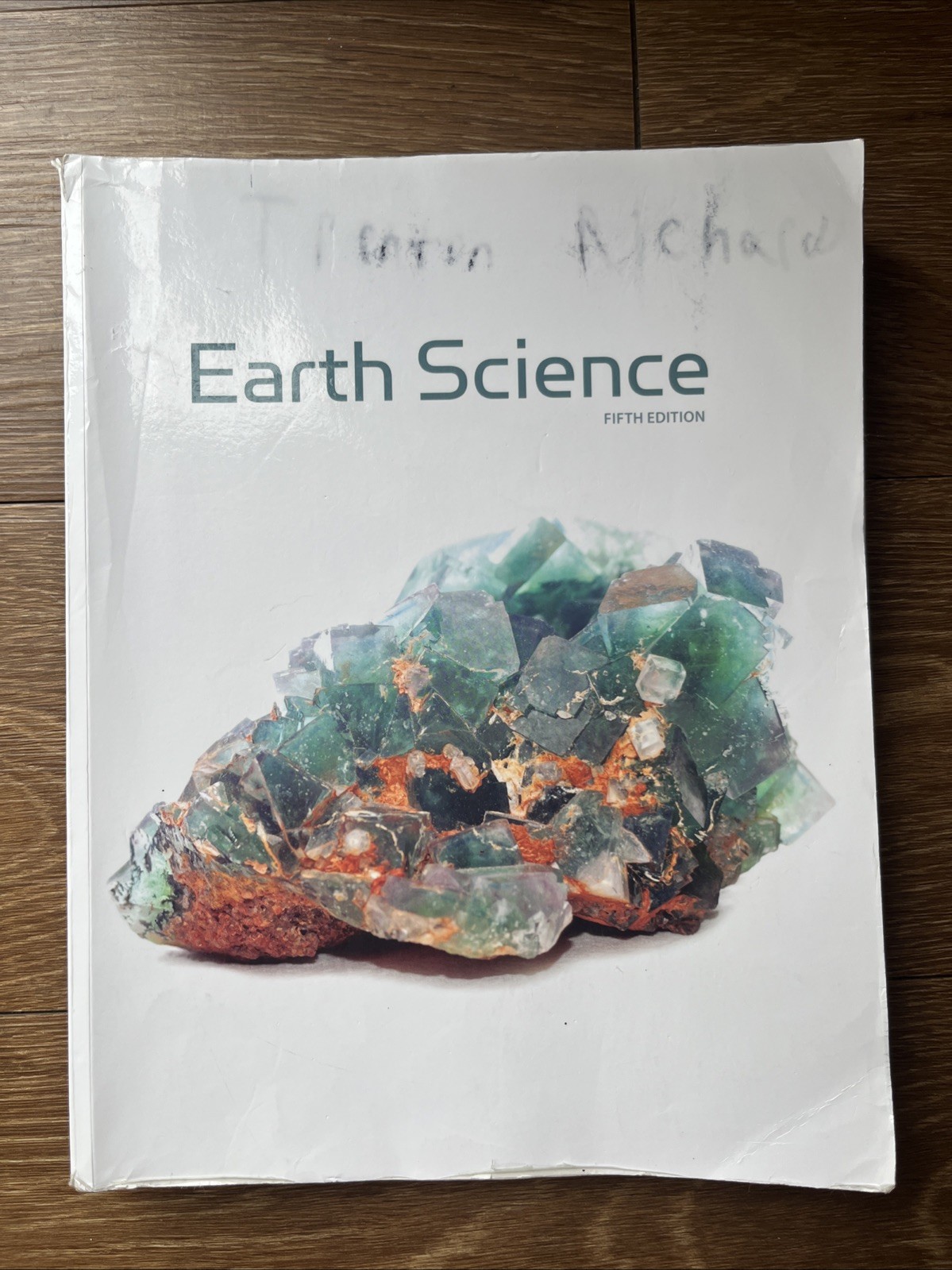 BJU Press Earth Science Student Textbook. Blank Questions! 8th Grade 5th Edition
