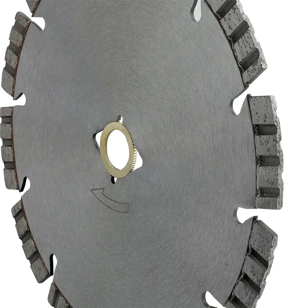 DM7/8"-5/8" Turbo Segmented Diamond Cutter Blade 7" Concrete Hard Brick Field