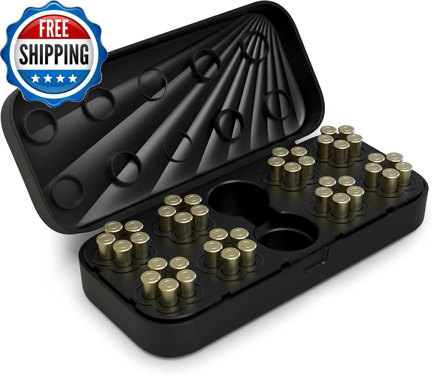 5 Shot Revolver Speed Loader for .38 Special/.357 Magnum.Fits S&W...