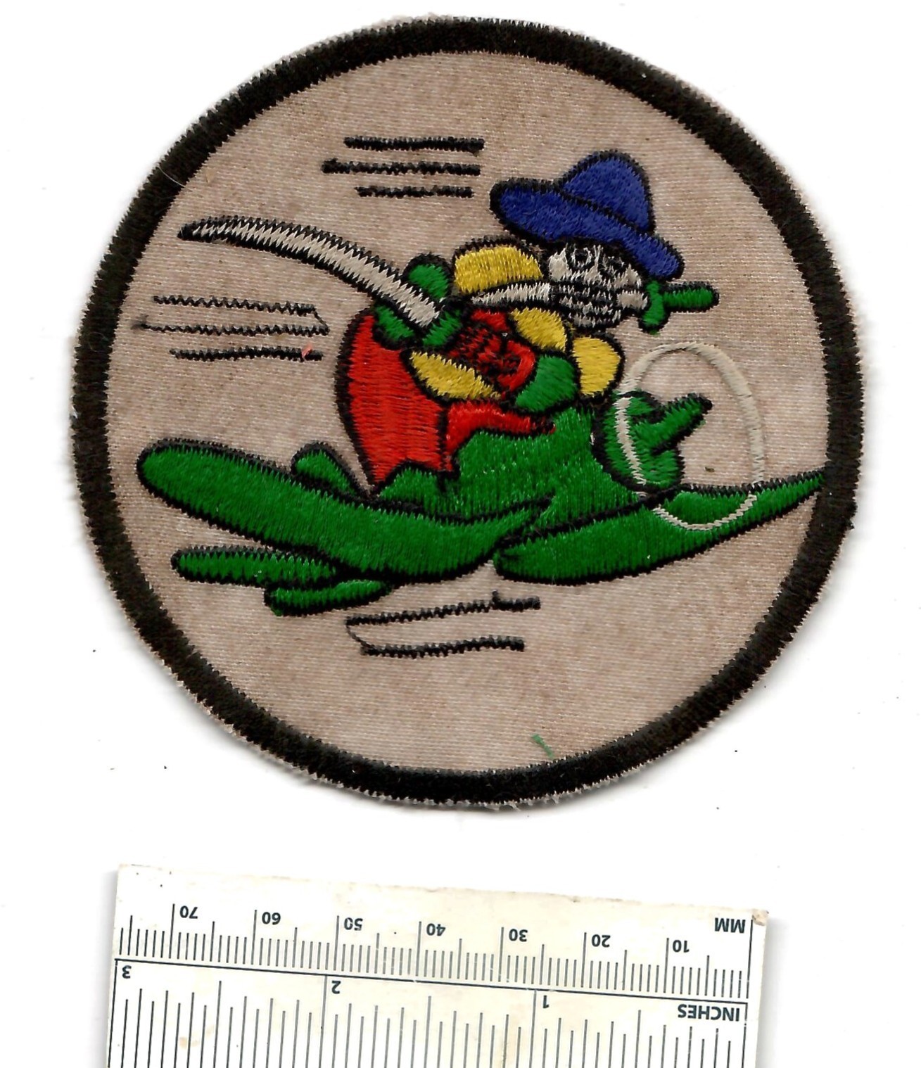 WW2 FLYING BUCCANEERS 422nd Fighter Plane Squadron USMC Marine Corps WWII Patch