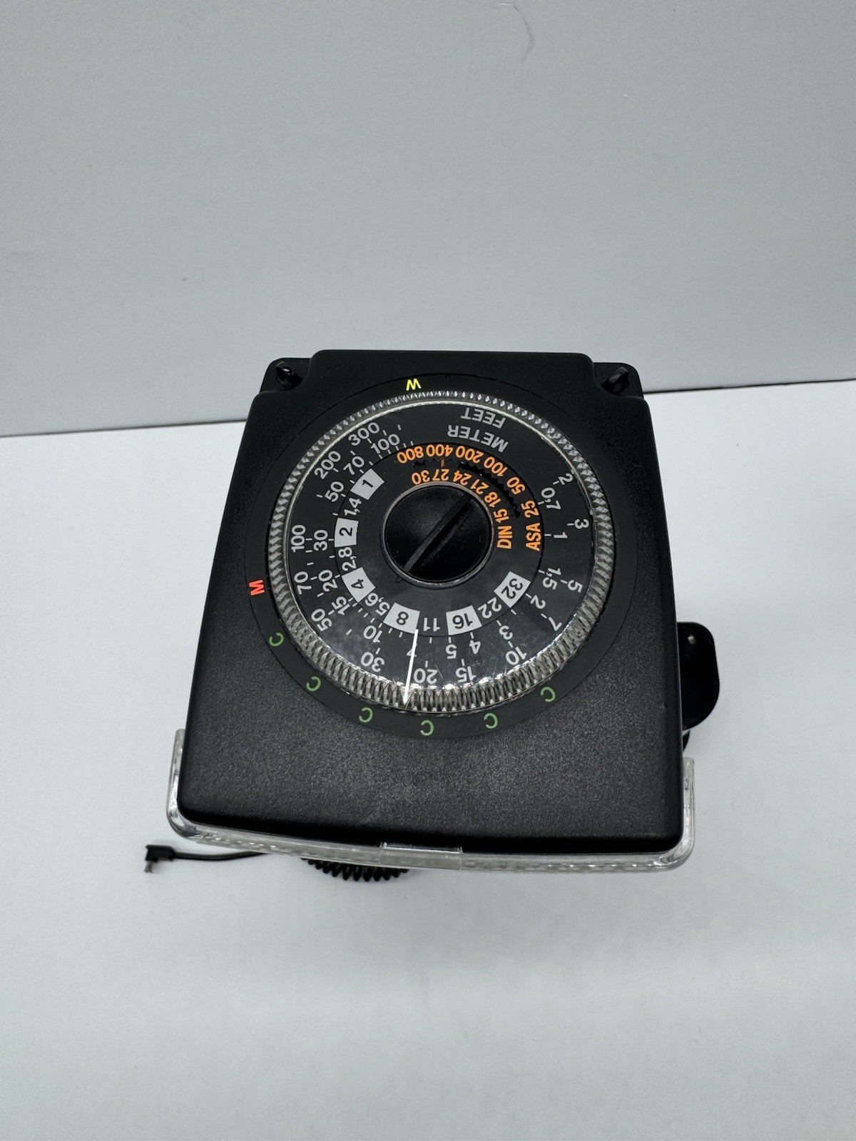 Metz 45 CT-5 Flash Handle Mount w/ Battery Pack Tested Working