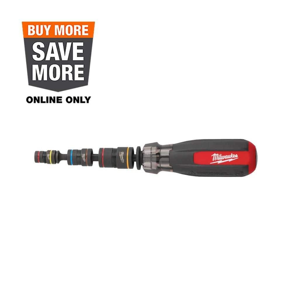 Milwaukee Multi-Nut Driver with SHOCKWAVE Impact Duty Magnetic Nut Drivers
