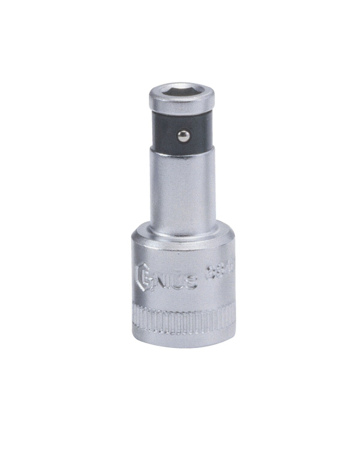 Genius Tools 1/4" Dr. 1/4" Hex Shank Bit Holder, 25mmL - 282408