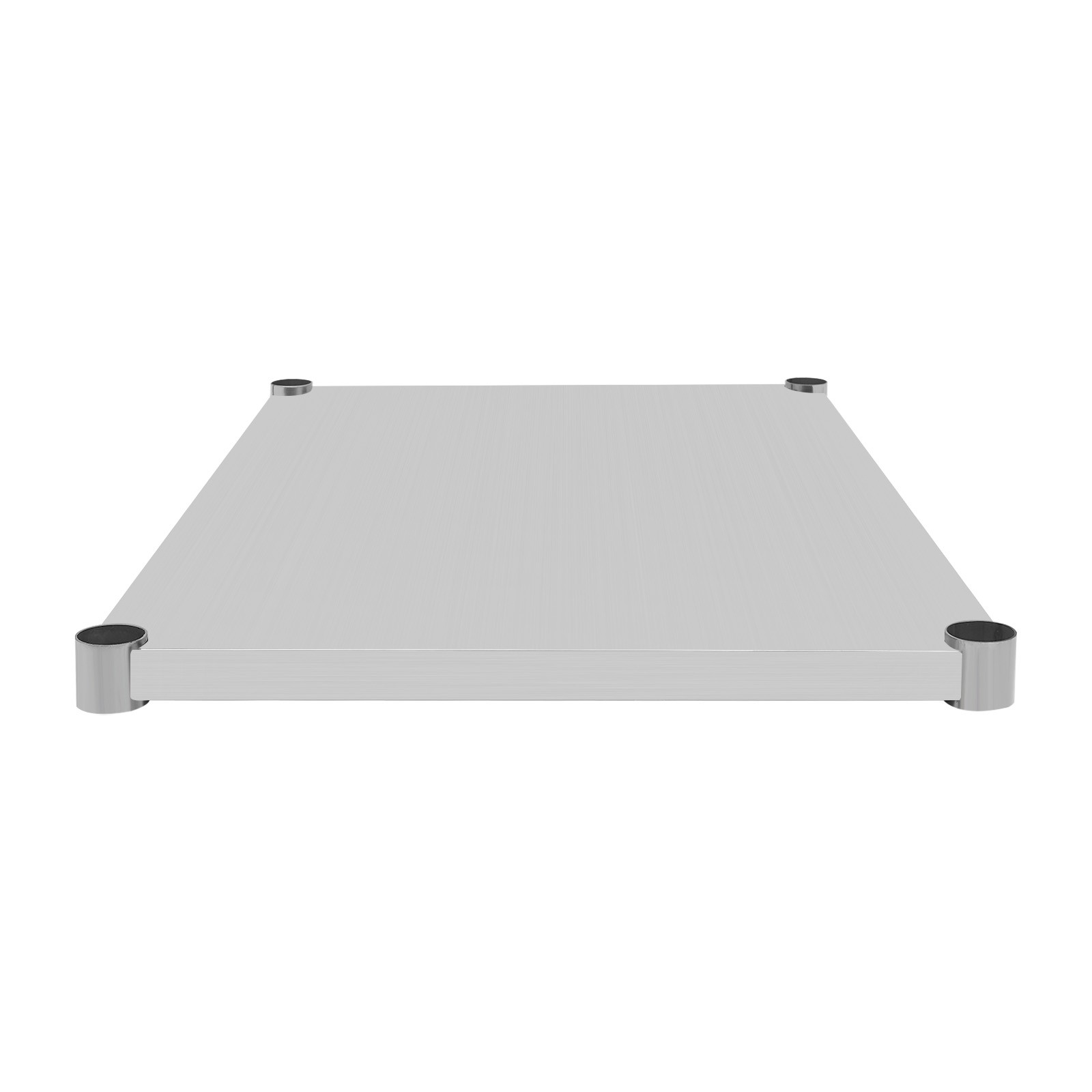 Stainless Steel Under Shelf Adjustable Under-desk tand Table Rack for Worktable