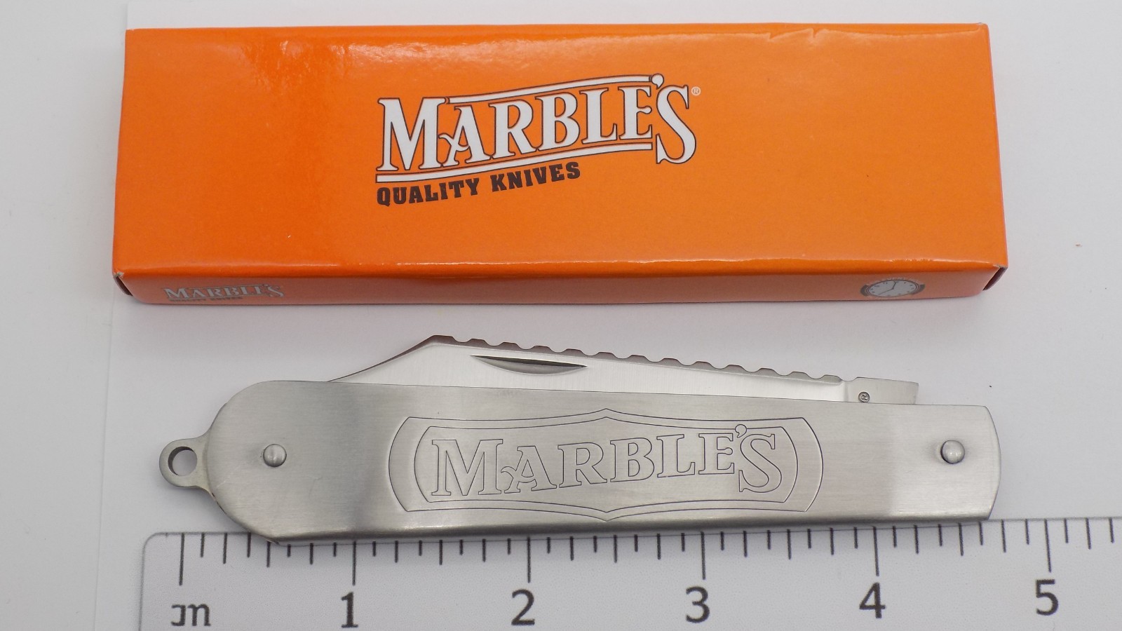 Marbles Sportsman Folding 4 1/2 Inch Fish Knife MR139 NIB Fishing Stainless