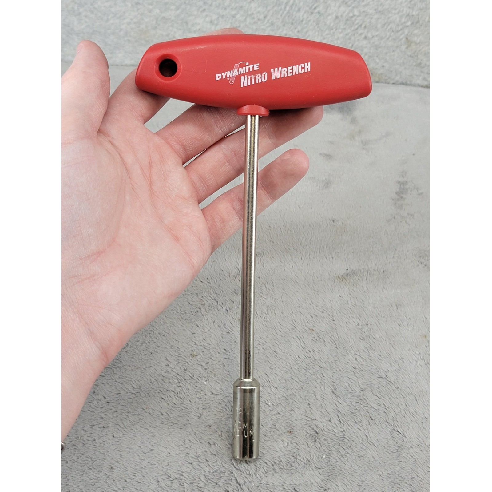 Dynamite Nitro Wrench 5/16" T-Handle Nut Driver Red Chrome Vanadium RC Tool