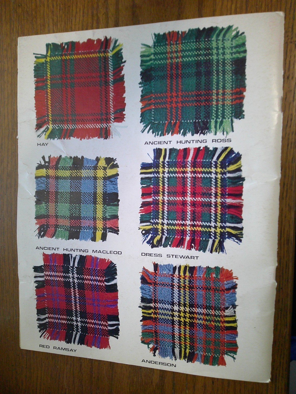 Needlepoint A Tartan Abbie Gregson Vintage Needlepoint Pattern Booklet