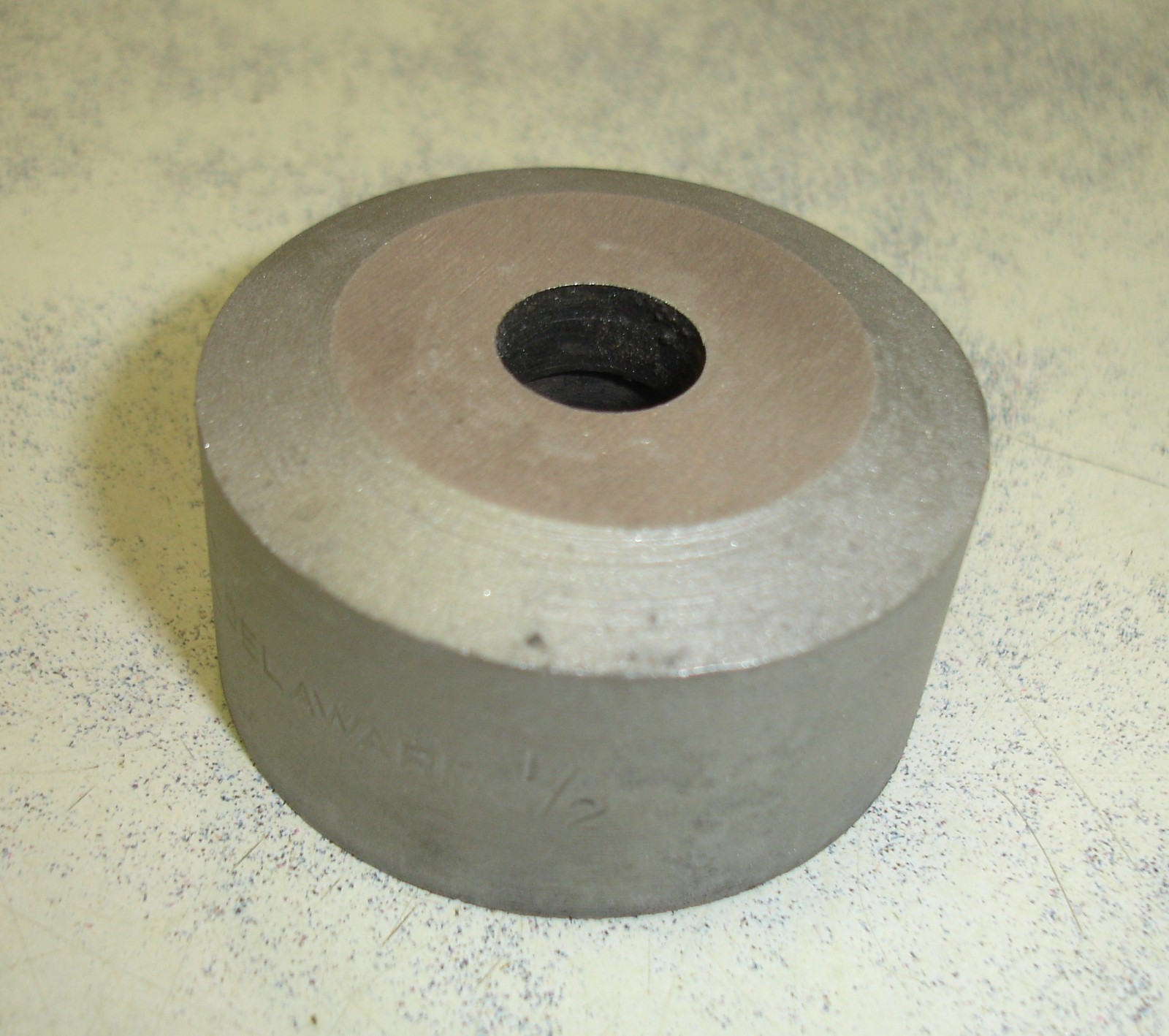 Ironworker Round Die 1/2" Hole 1-15/16" Outside Diameter 1" Thickness Heavy Duty