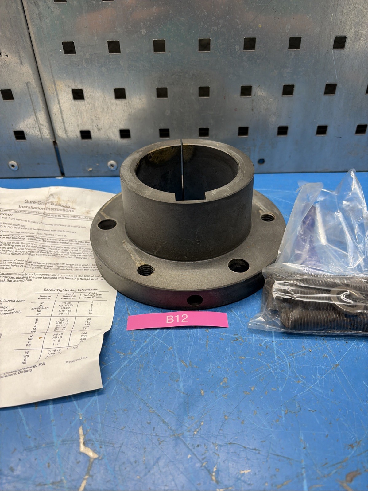 TB Woods Sure-Grip Bushing Assembly P/N ??? NNB Fast 🇺🇸 Shipping + Warranty