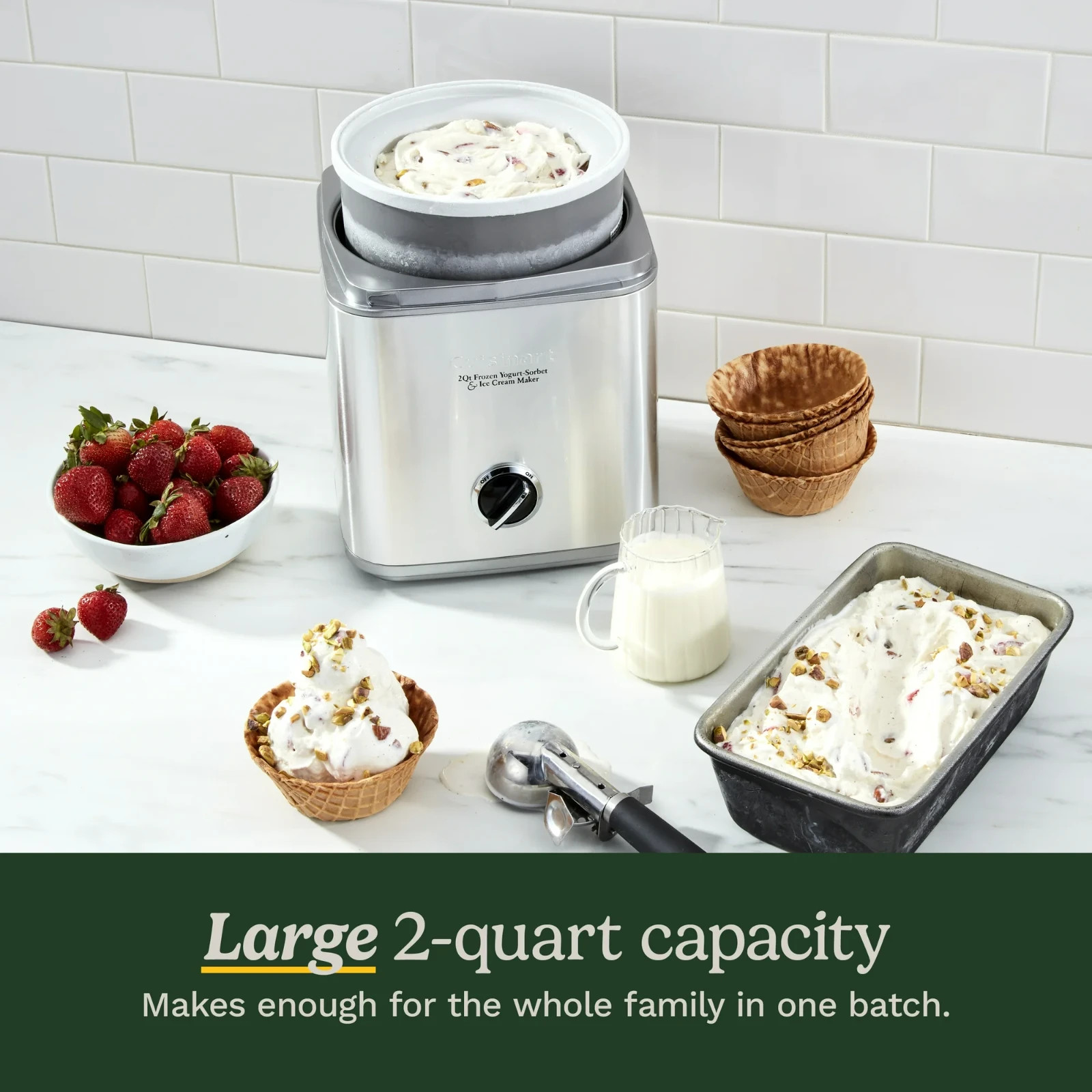Cuisinart Stainless-Steel Ice Cream Maker