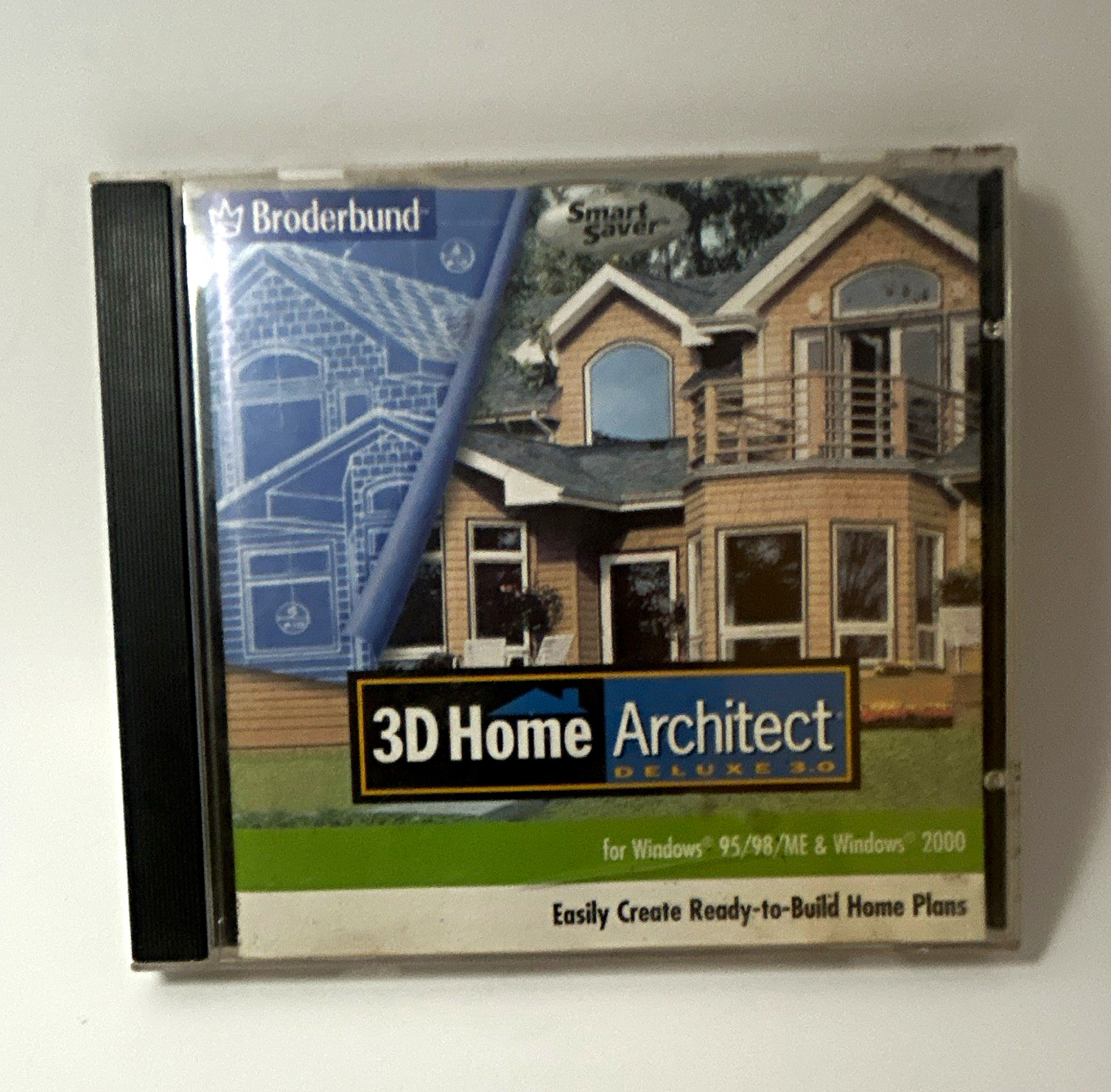 Broderbund 3D Home Architect Deluxe 3.0 CD for Windows 95/98/ME/2000 English