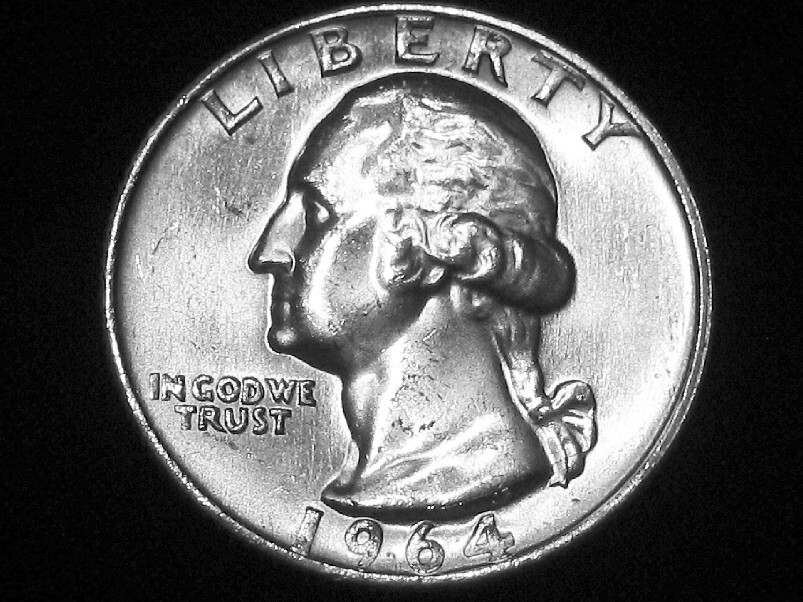 1964 Washington Quarter --- Choice Uncirculated