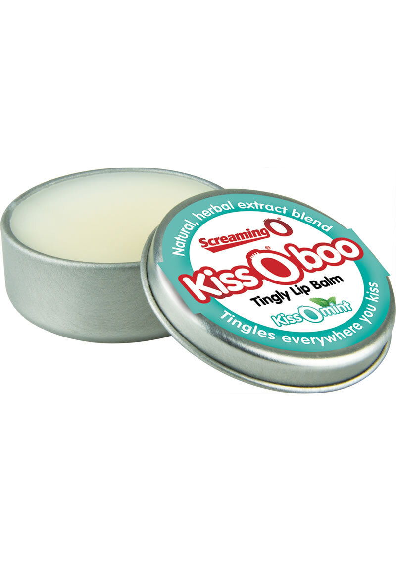 Kiss O Boo Tingly Kissable Lip Balm for Oral Excitement Herbal Extract Blend