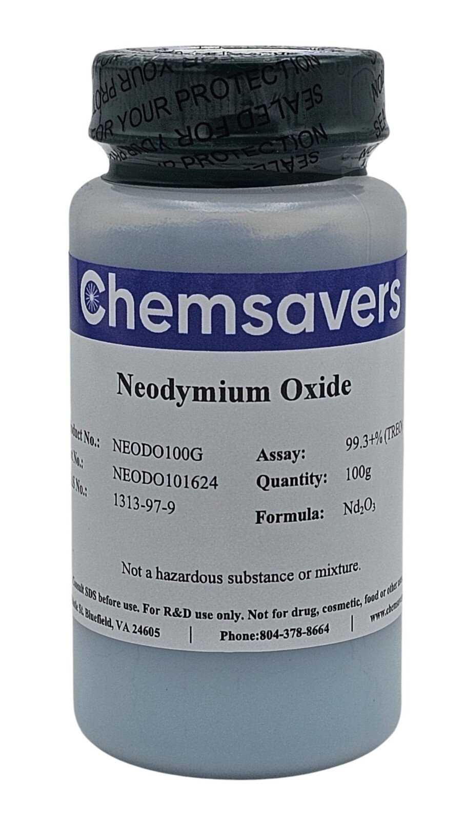 Neodymium Oxide, 99.3+% (TREO), 100g