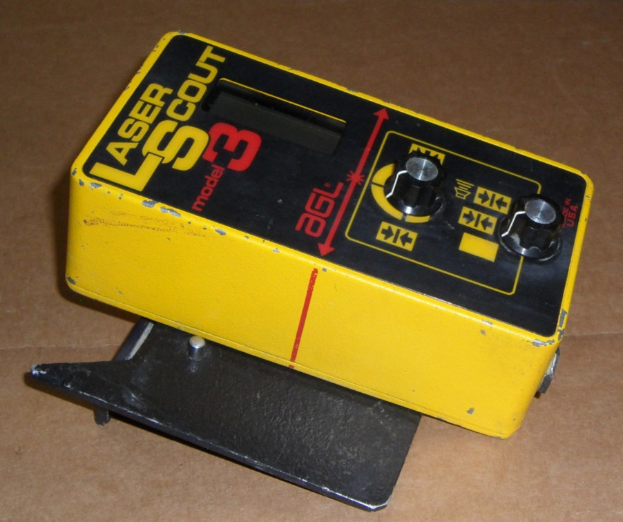 AGL Laser Scout Model 3 LS-3 EF3263 Electronic Laser Level Control Box