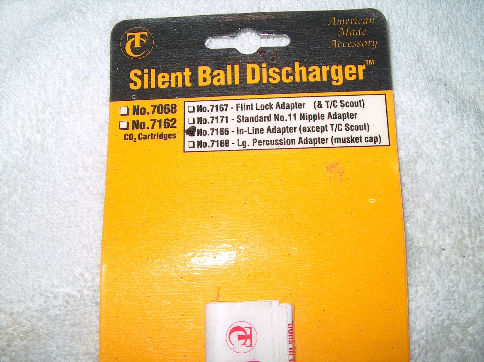 Thompson Center #7166 T/C Silent Ball Discharger In-Line Adapter 7166 FREE SHIP