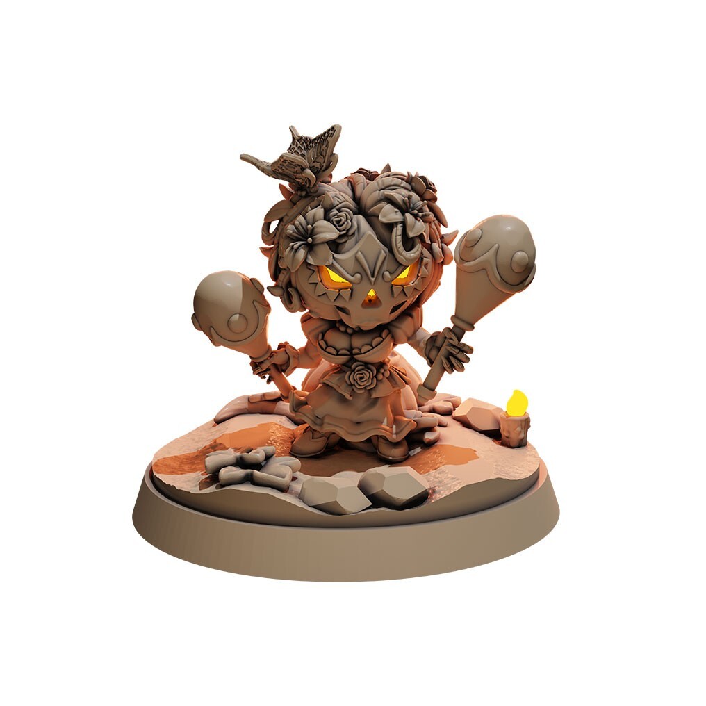 Juliana - Mariachi Pumpkin Bard - Signum Games- Fantasy Dungeons and Dragons