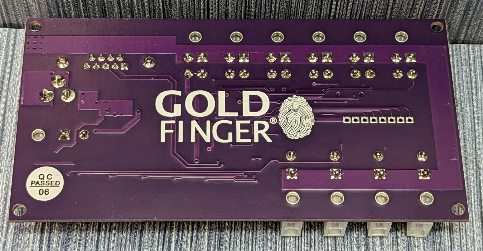 Goldfinger Monitor Serial DB9 LED Controller 94V-0 E48774S ZLMSL004 Board Only