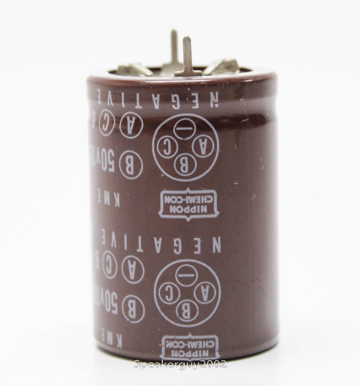 Nippon Chemi-Con Polarized Radial Capacitor / 10000 uf  50 VDC  -- WB1