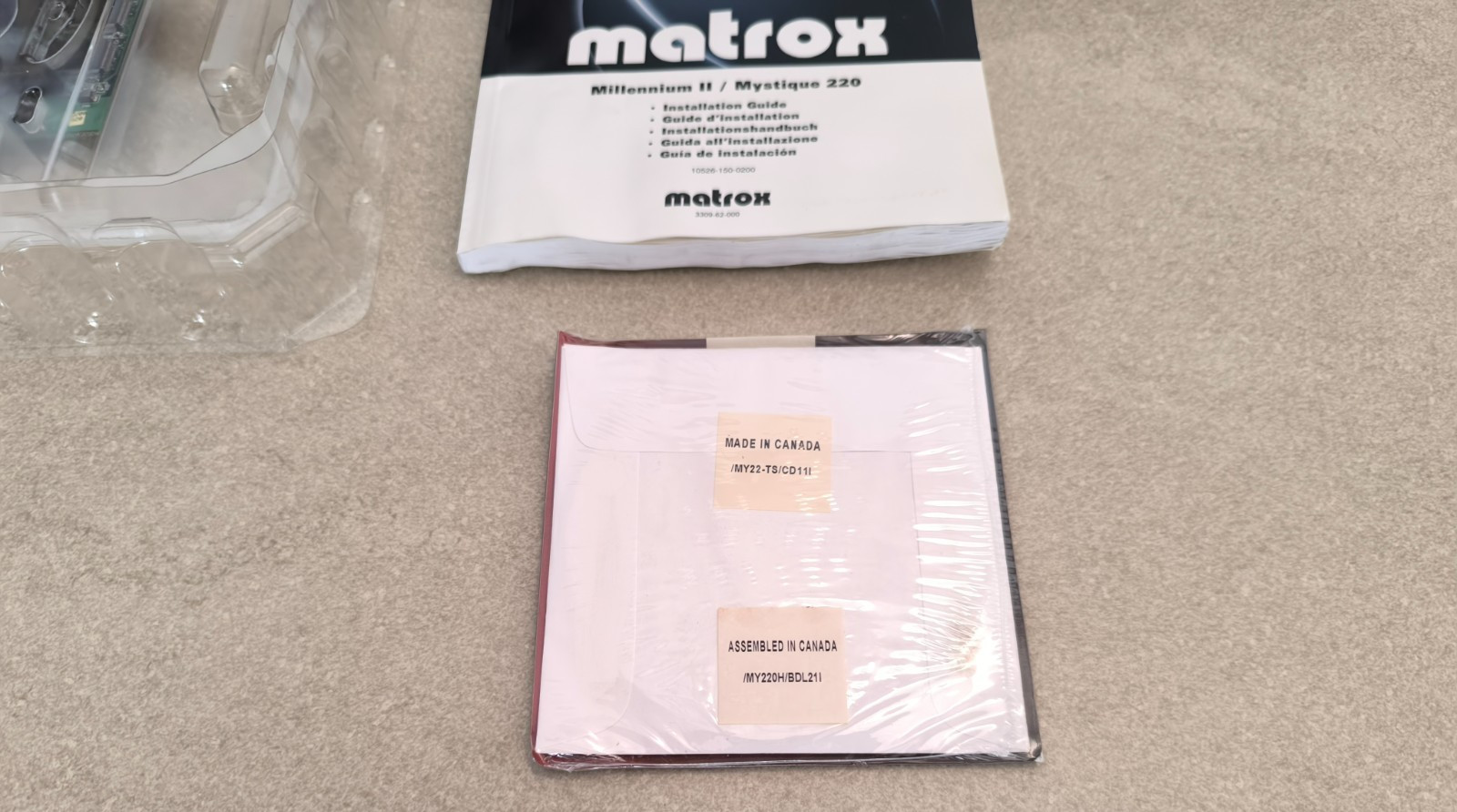 🔴Matrox Mystique 220 4Mb PCI[New & Box]