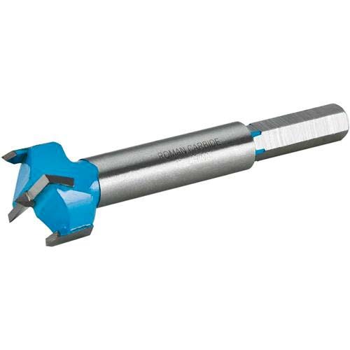 Carbide Tipped Forstner Bit w/ 3/8" Hex Shank Choose 1 of 16 Sizes 1/4" - 2-1/8"