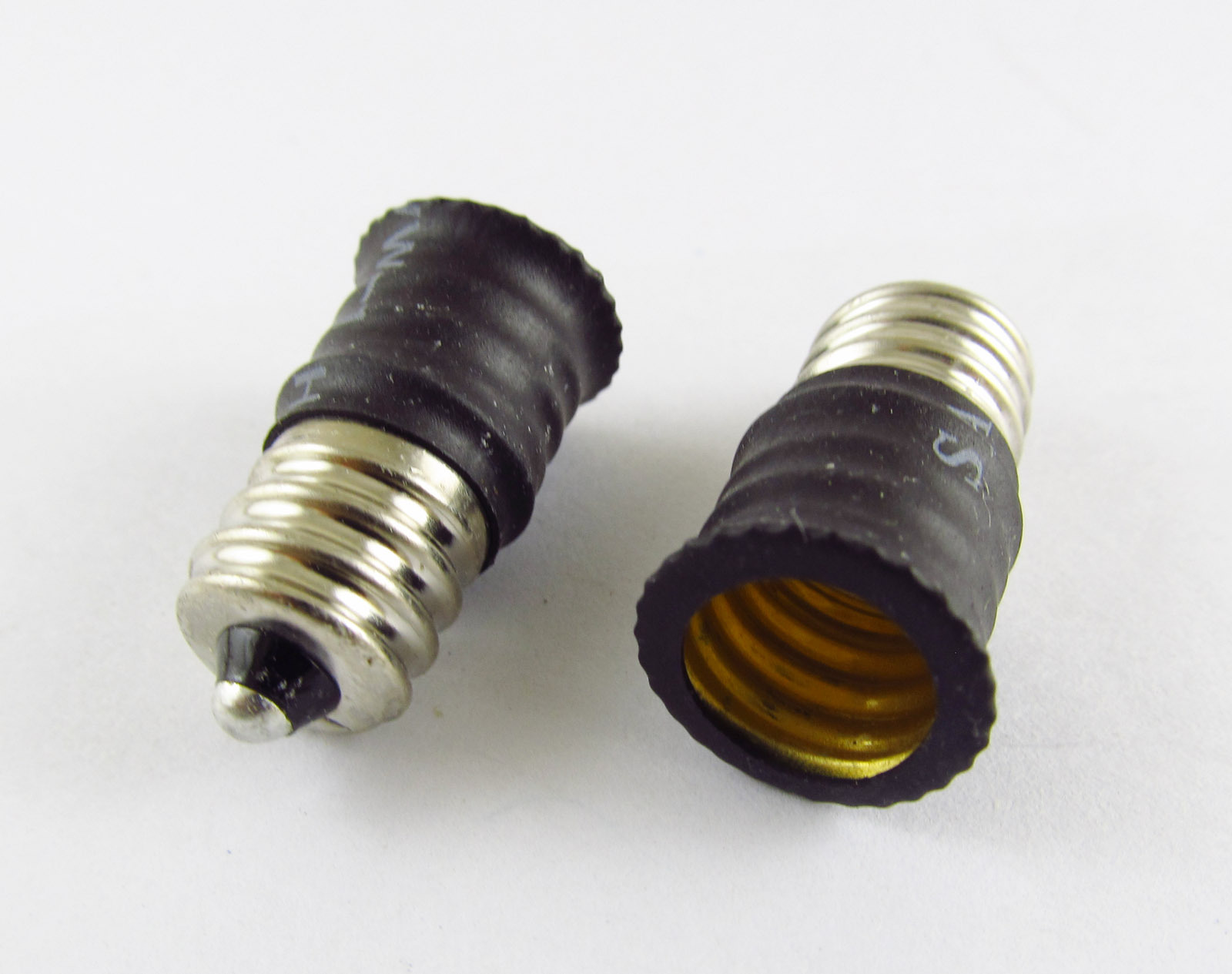 10 US E12 To E12 Candelabra Socket Base LED CFL Light Bulb Lamp Extender Adapter