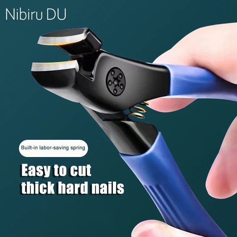 Toenail Scissors Set Extra Large Opening Sharp Ergonomic Thick Nails