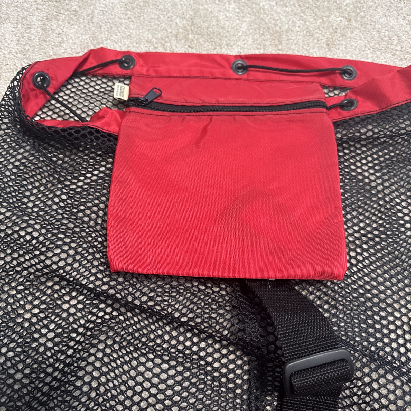 Equinox Large Nylon Mesh Shoulder Bag - Durable, Foldable, Multi-Use, and
