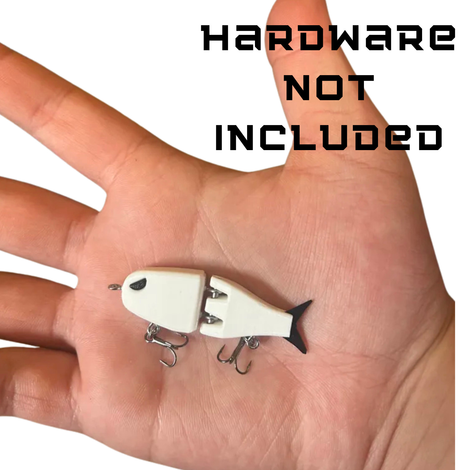 The Raptor Glide Bait Big Fish Swimbait Bass Pike Musky Predator Fishing Lure