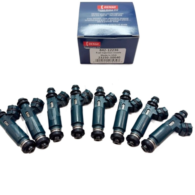 8X DENSO Fuel Injectors 23250-50040 For Toyota Tundra Lexus GX470 4.7L V8 98-05
