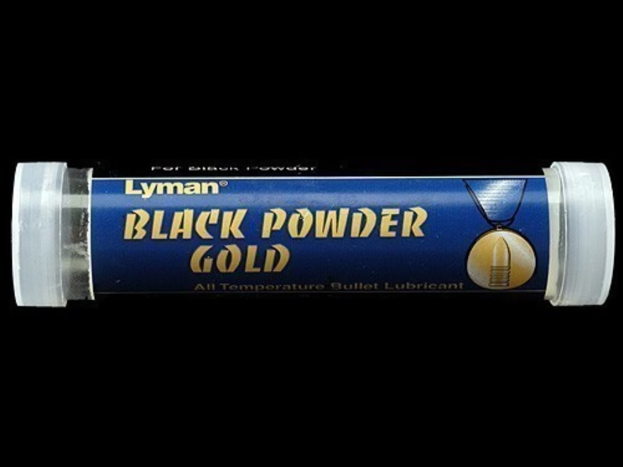 Lyman Black Powder Gold Bullet Lube Hollow Stick