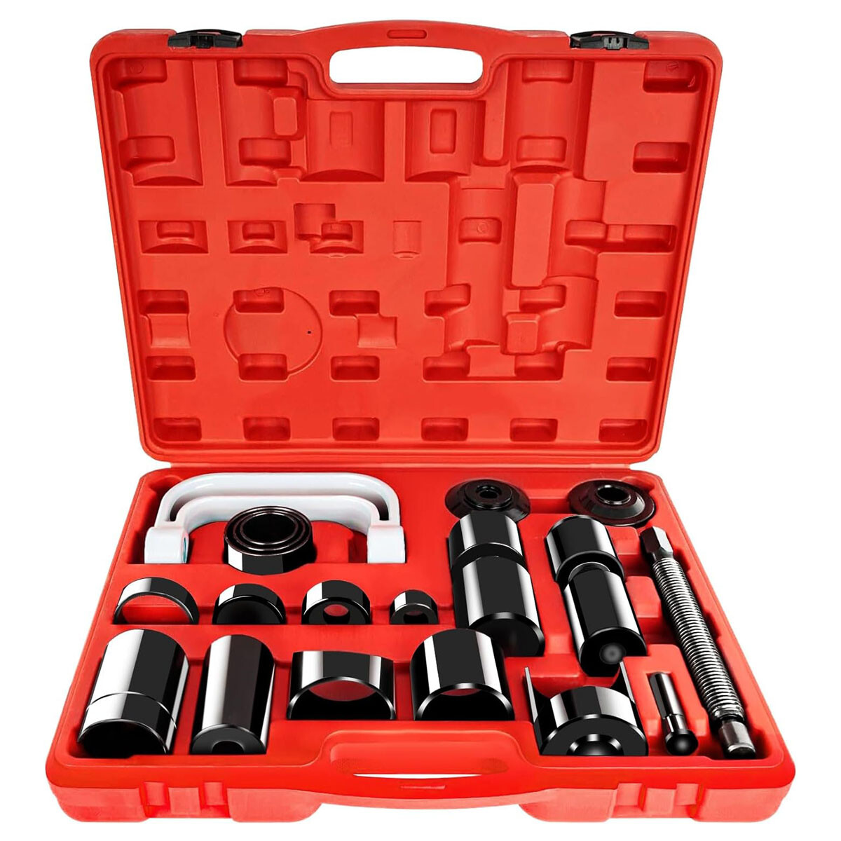 21PC C-PRESS BALL JOINT MASTER SET SERVICE KIT REMOVAL INSTALLER 2/4WD AUTO