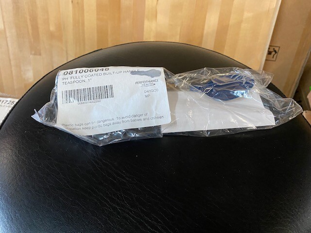 Performance Health 081006048 Fully Coated Built Up Handle Teaspoon 1" (NEW)