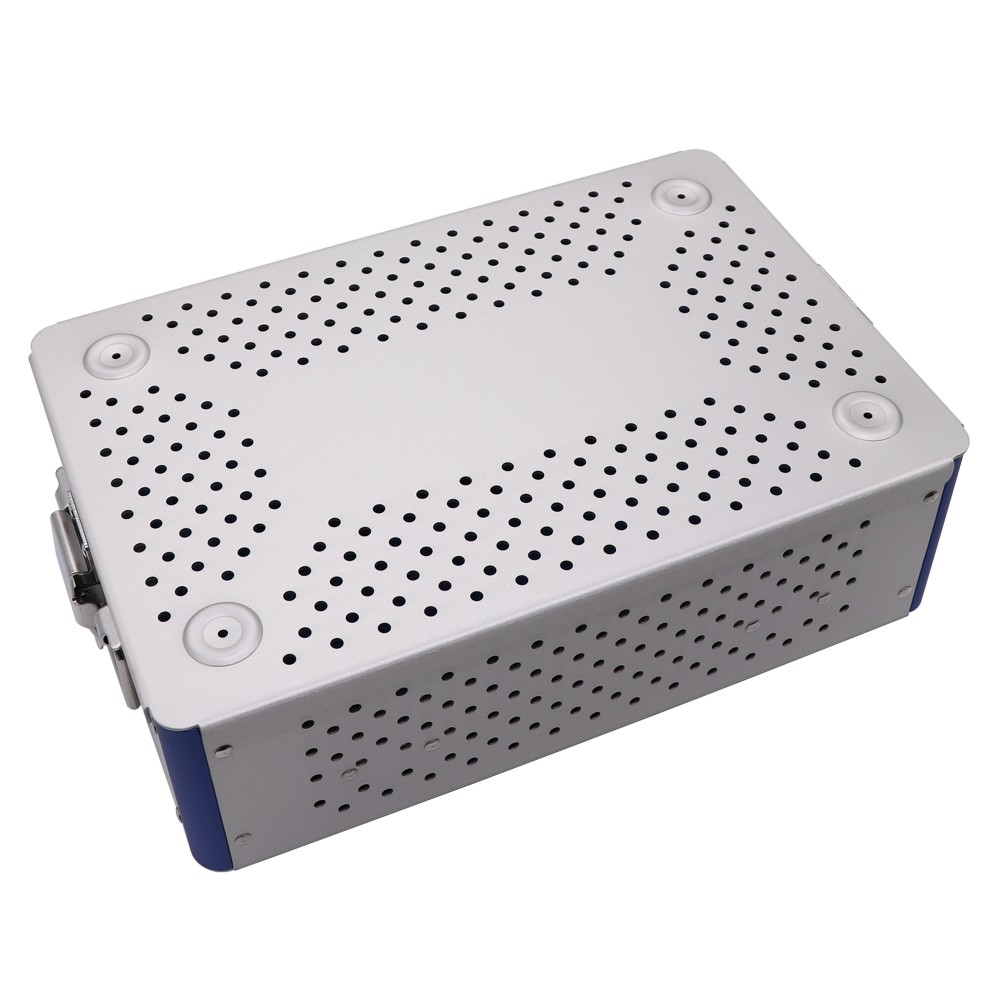 US double layer sterilization tray case box 300*200*90mm surgical instruments