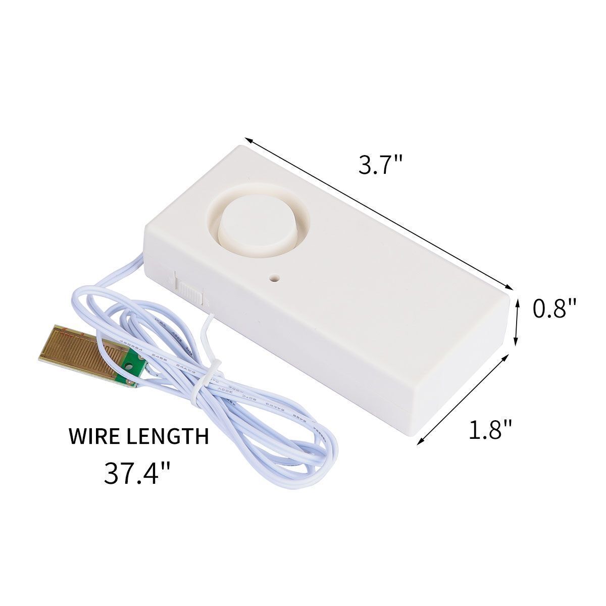 1-5pcs Water Leak Alarm Flood Level Overflow Detector Sensor Home Security Alert