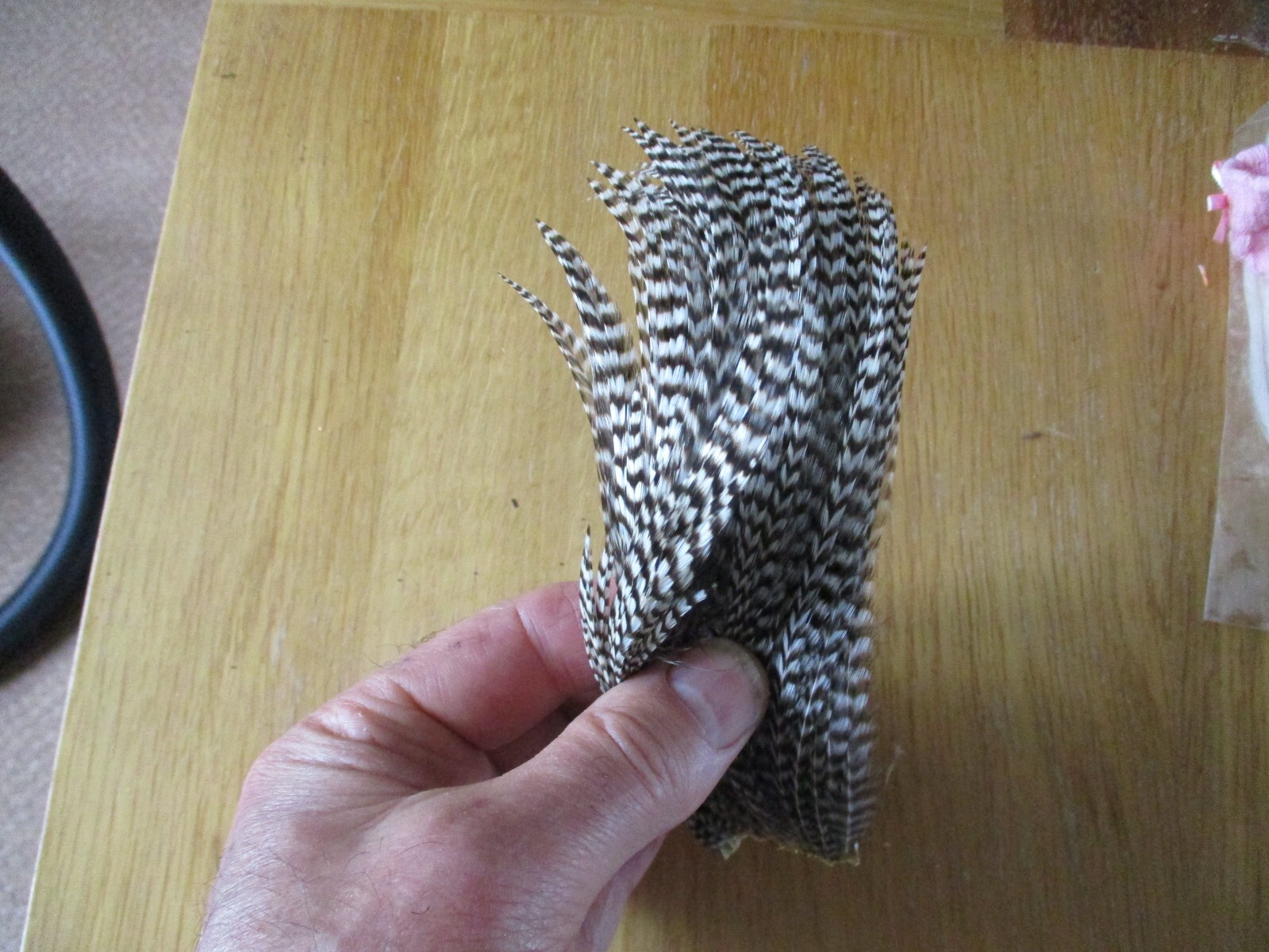 woolly bugger hackle patch grizzly streamer bass pike  predator salmon
