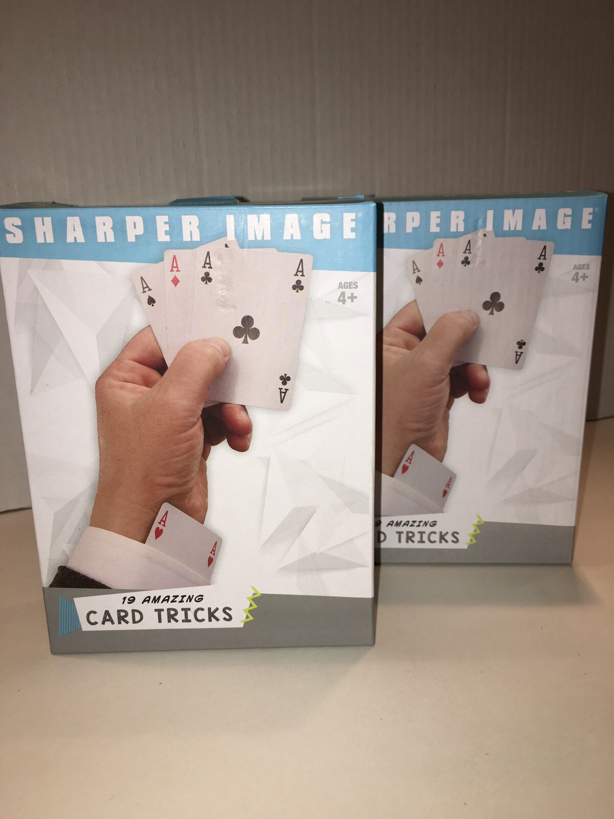  Sharper Image Magic Set - 19 Amazing Card Tricks ( 2 BOXES)