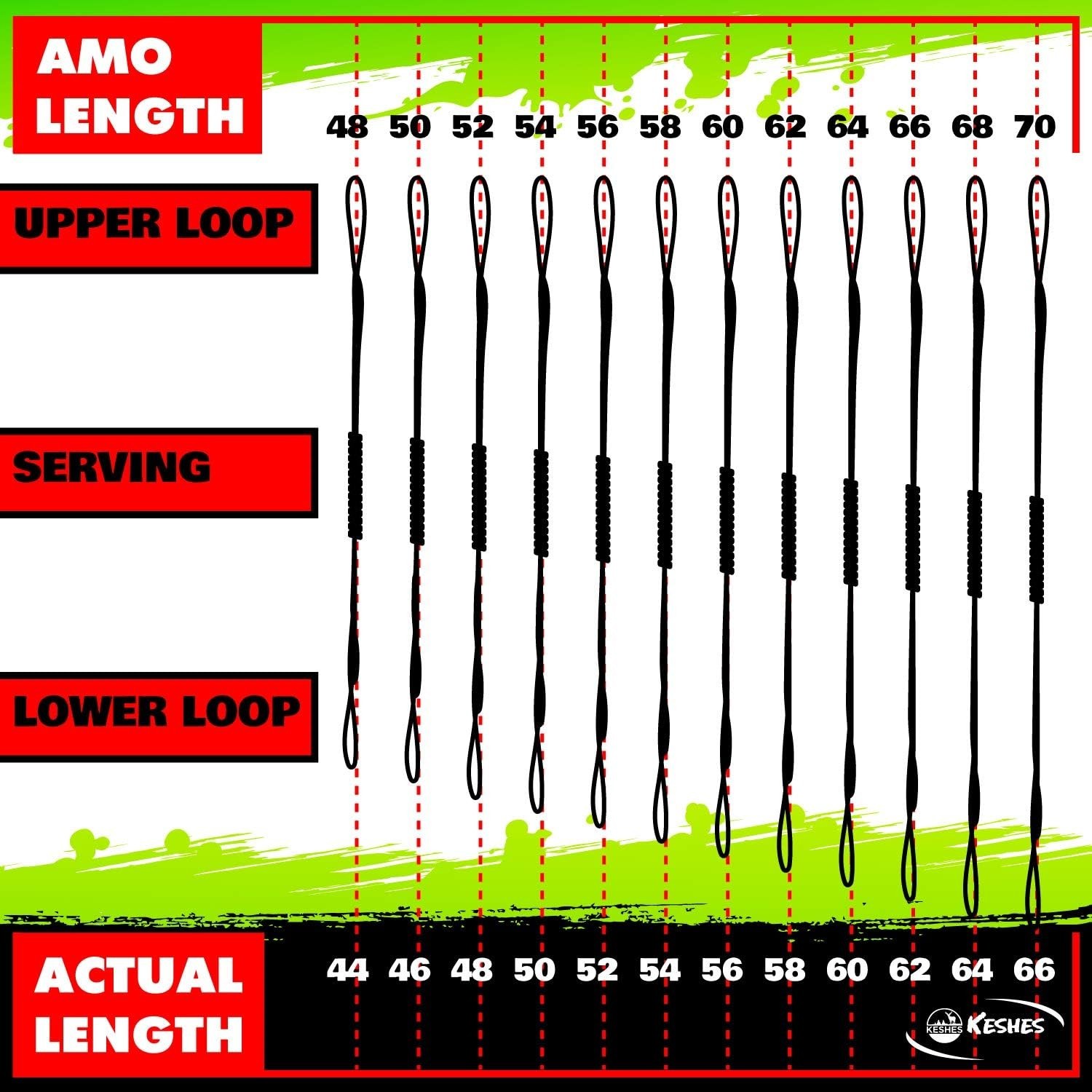 Dacron Bow String Replacement for Archery Recurve Traditional & Longbow Bows ...