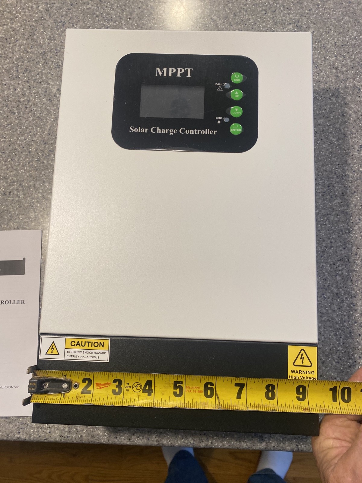 500V/120 amp /48VDC charge controller